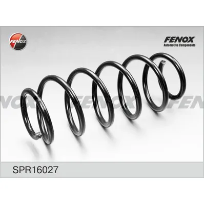 ПРУЖИНА ПОДВЕСКИ Audi 80 (B4) 91-94 1.6-2.3 передняя FENOX SPR16027