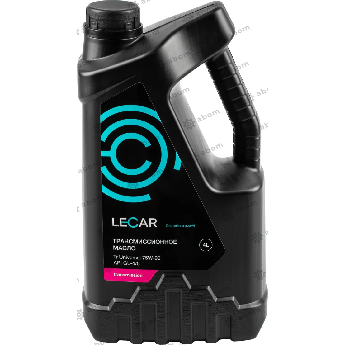 Масло трансмиссионное LECAR Tr Universal 75W-90 4 л LECAR000012110