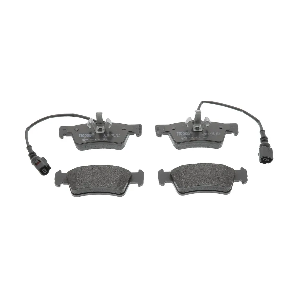 Колодки тормозные VOLKSWAGEN TOUAREG 02-10 задние с датч.