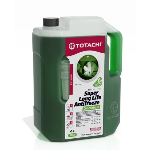 Антифриз TOTACHI Super LLA Green G11 концентрат зеленый 4 л 4589904928093