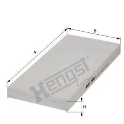 Фильтр салона HENGST E941LI