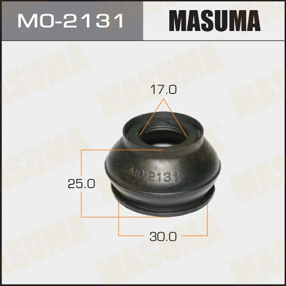 Пыльник шарового шарнира 17x30x25 MASUMA MO-2131