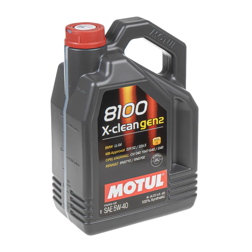 Масло моторное Motul 8100 X-CLEAN GEN2 5W-40 синтетическое 4 л 112119