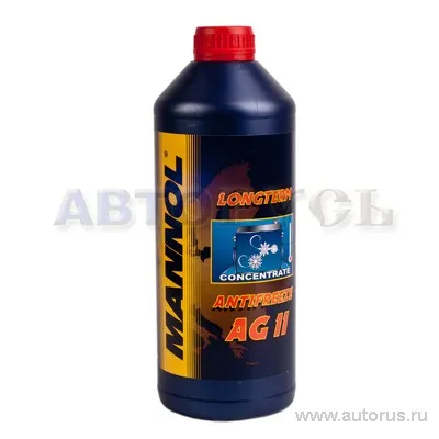 Антифриз MANNOL Longtherm AG-11 G11 концентрат синий 1,5 л 2007
