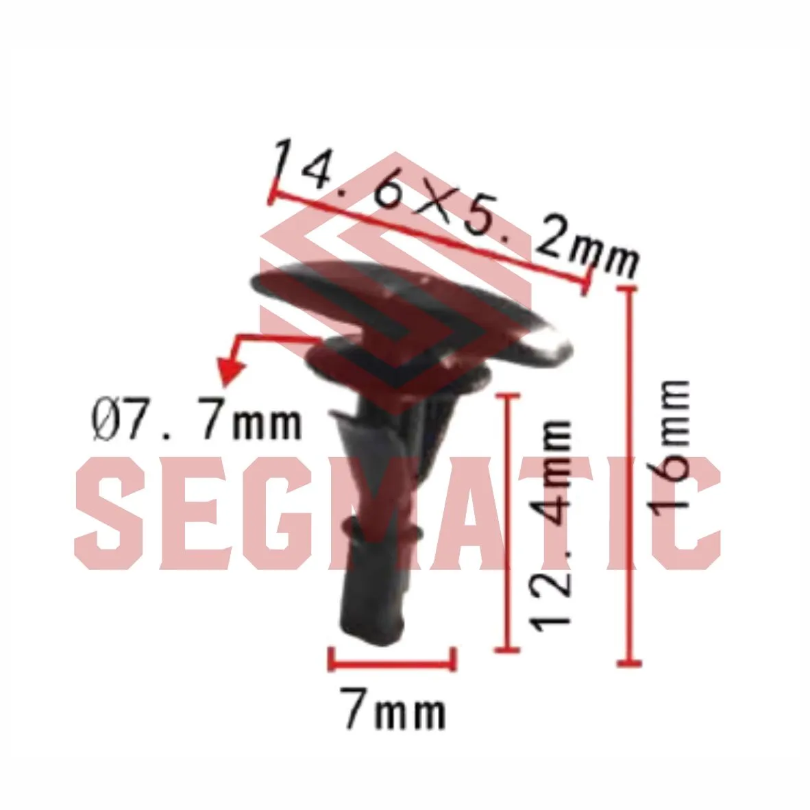 Клипса пластмассовая FORD SEGMATIC SG70203479