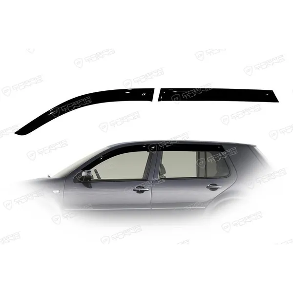 Дефлектора на окна VW Golf IV 5d 1999-2005EuroStandard деф.окон Cobra Tuning VE20499