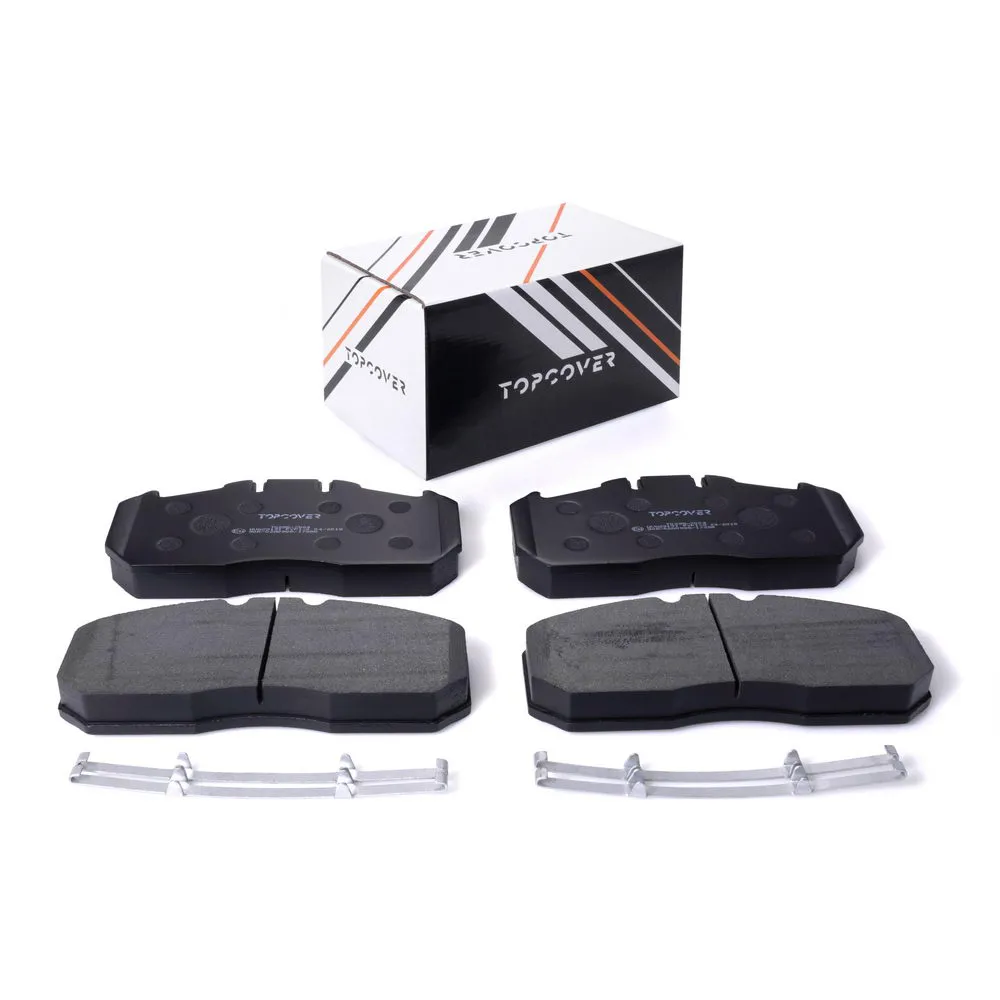Колодки тормозные передние к-кт TOPCOVER T02987004