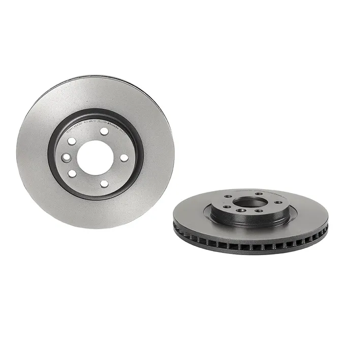 Диск тормозной передний VW T5/MULTIVAN 03-> /VENT D=333MM BREMBO 09.9447.11