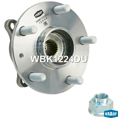 Ступица в сборе [ABS, Kit] SUZUKI SX4 I (EY, GY), SX4 II S-Cross (JY) Vitara IV Off-Road (LY) / FIAT KRAUF WBK1224DU