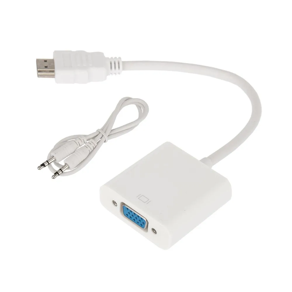 Переходник штекер HDMI - гнездо VGA, провод + шнур стерео 3,5 мм REXANT REXANT 176936