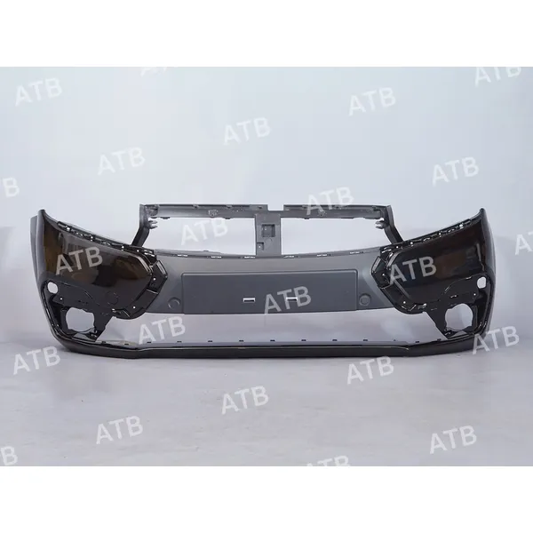 Бампер Лада Ларгус FL передний Черная жемчужина 676 ATB 1ALLF01AF676
