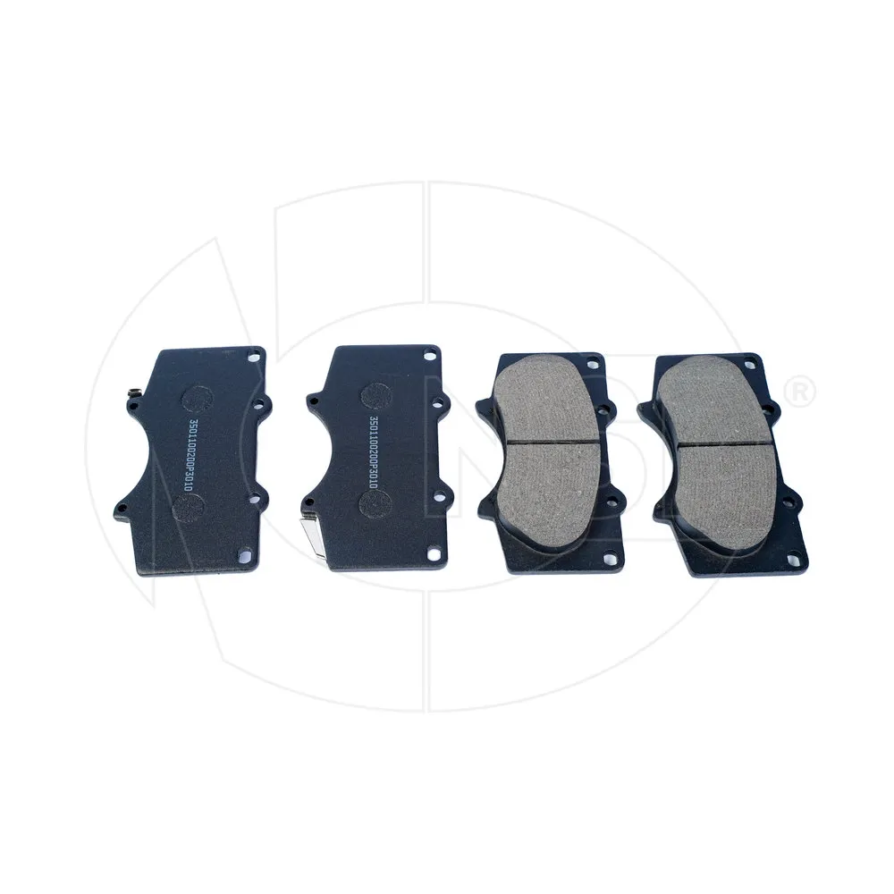 Колодки тормозные передние (керамика) JAC T6 NSP NSPRS7N31