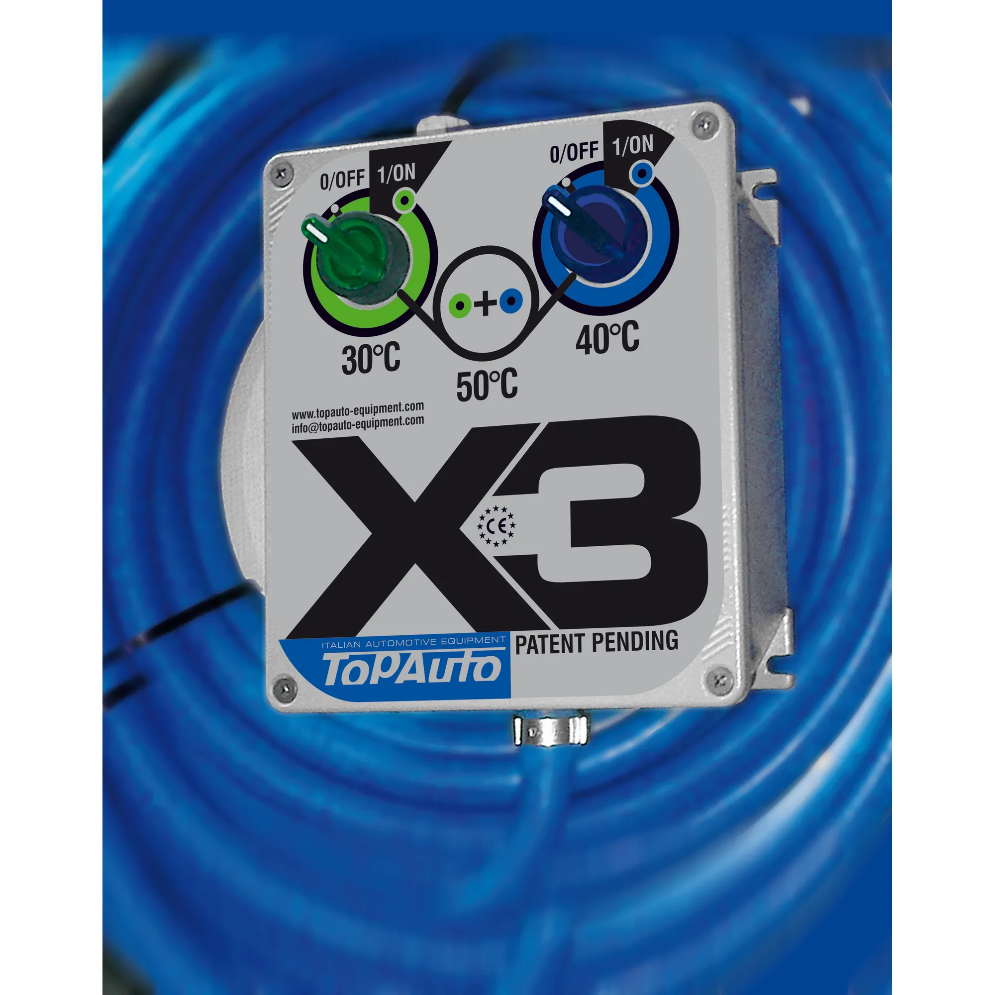 Нагреватель сжатого воздуха для краскопульта TopAuto X3