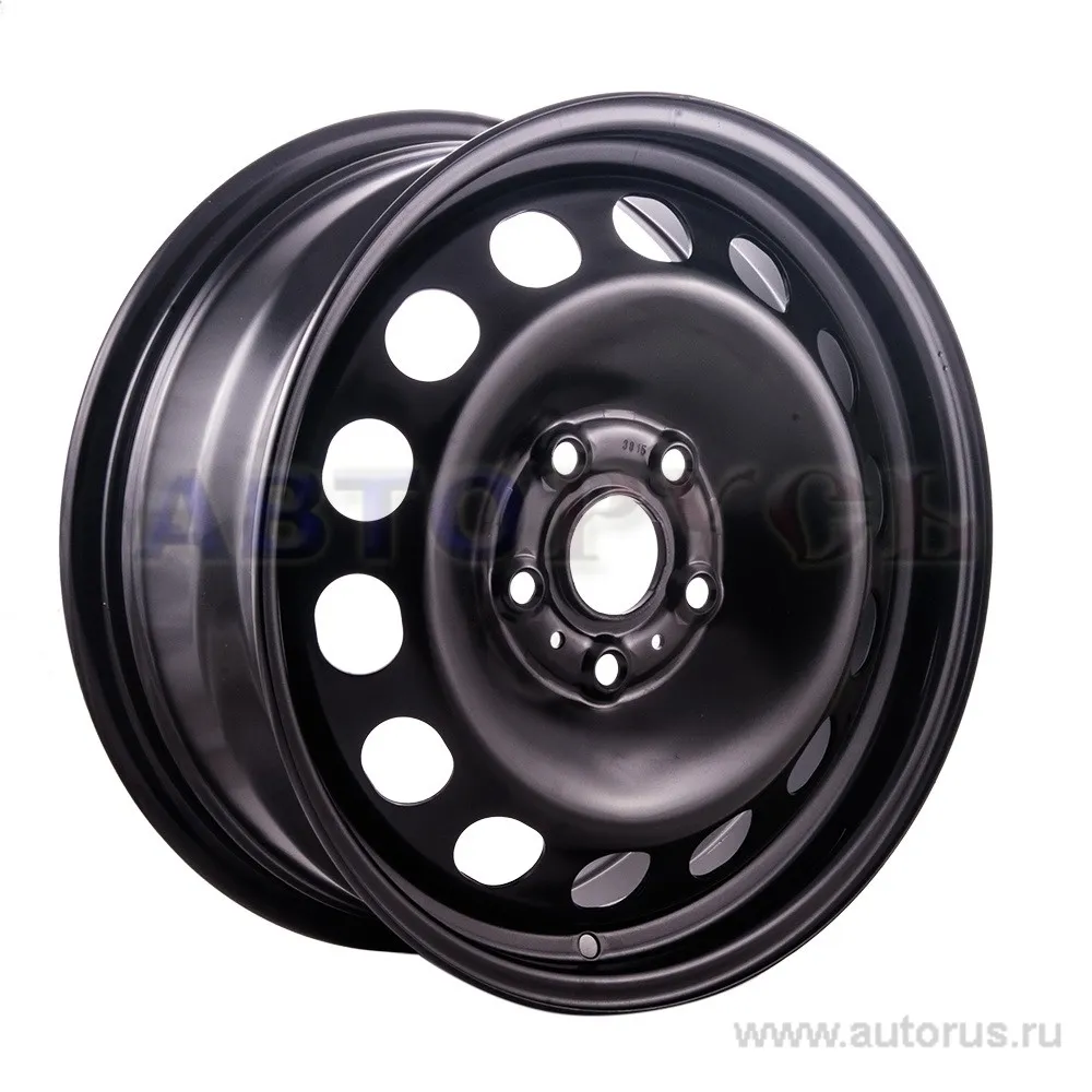 Диск штампованный R16 6.5J 5x112/57.1 ET46 Magnetto 16005 AM Black 16005bk