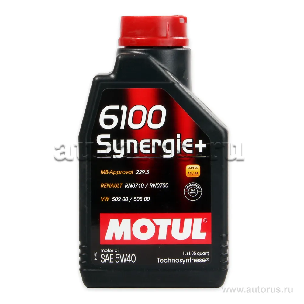 Масло моторное Motul 6100 Synergie+ 5W-40 1 л 103728