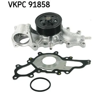 Помпа, водяной насос TOYOTA Land Cruiser 200 08-> / LEXUS LX 15-> SKF VKPC 91858