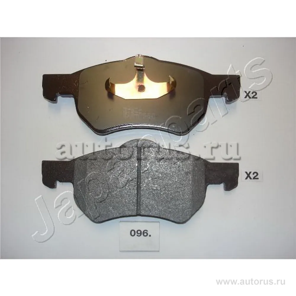 Колодки тормозные дисковые передн Chrysler Voyager/Grand Voyager, Dodge Caravan all 01 JAPANPARTS PA096AF