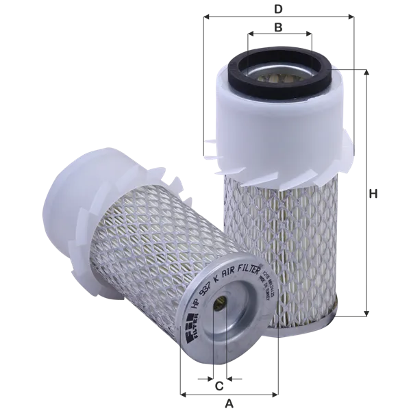 Фильтр воздушный HP937K FIL FILTER HP937K
