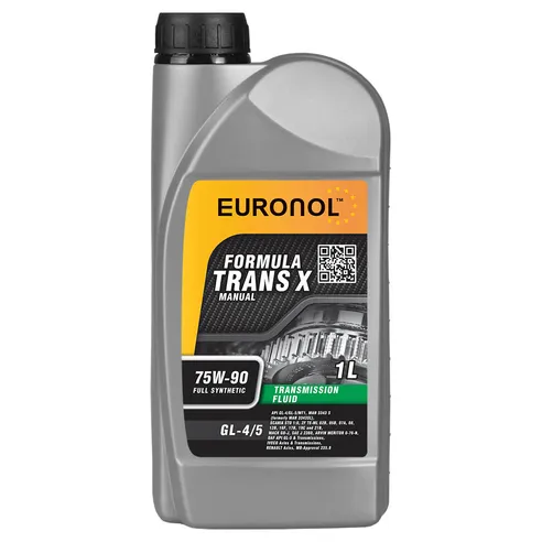 Масло трансмиссионное EURONOL TRANSx75W-90 1 л 80062