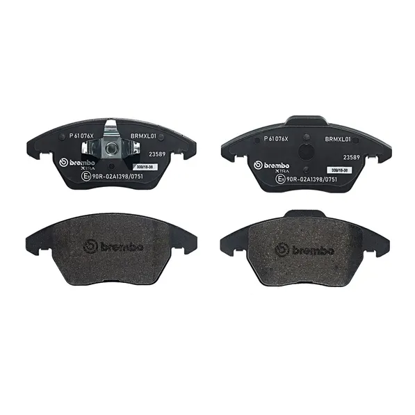 колодки дисковые передние XTRA Citroen C4, Peugeot 307/308 1.6-2.0HDi 03 BREMBO P61076X