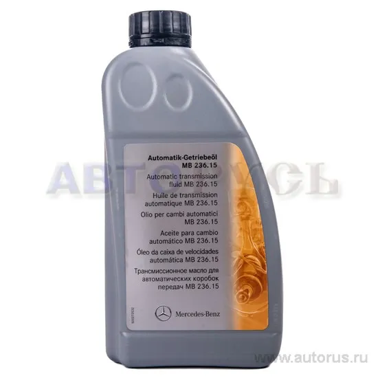 Масло трансмиссионное Mercedes-Benz ATF 1 л A001 989 77 03 AAA6