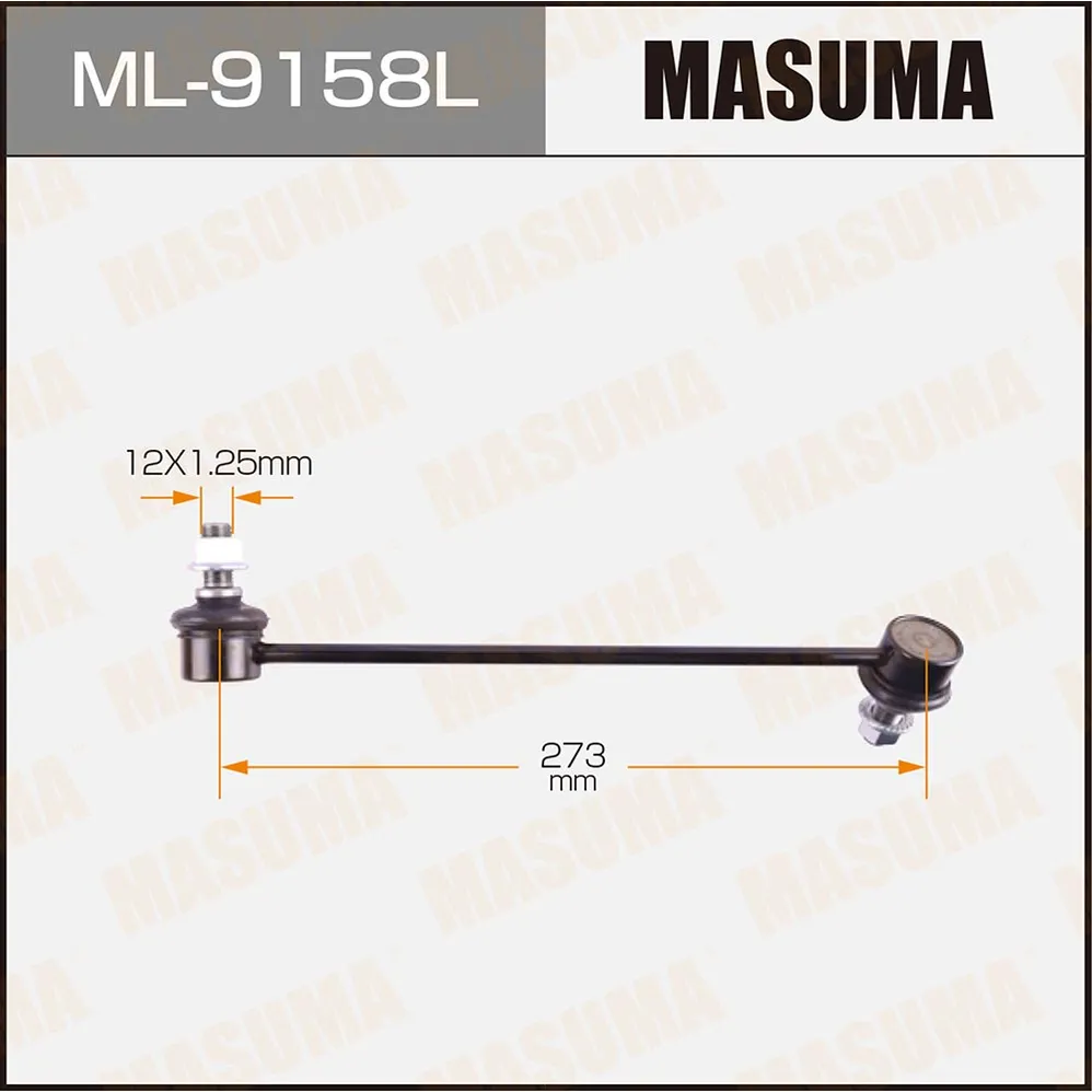 Стойка стабилизатора MITSUBISHI Grandis MASUMA ML9158L