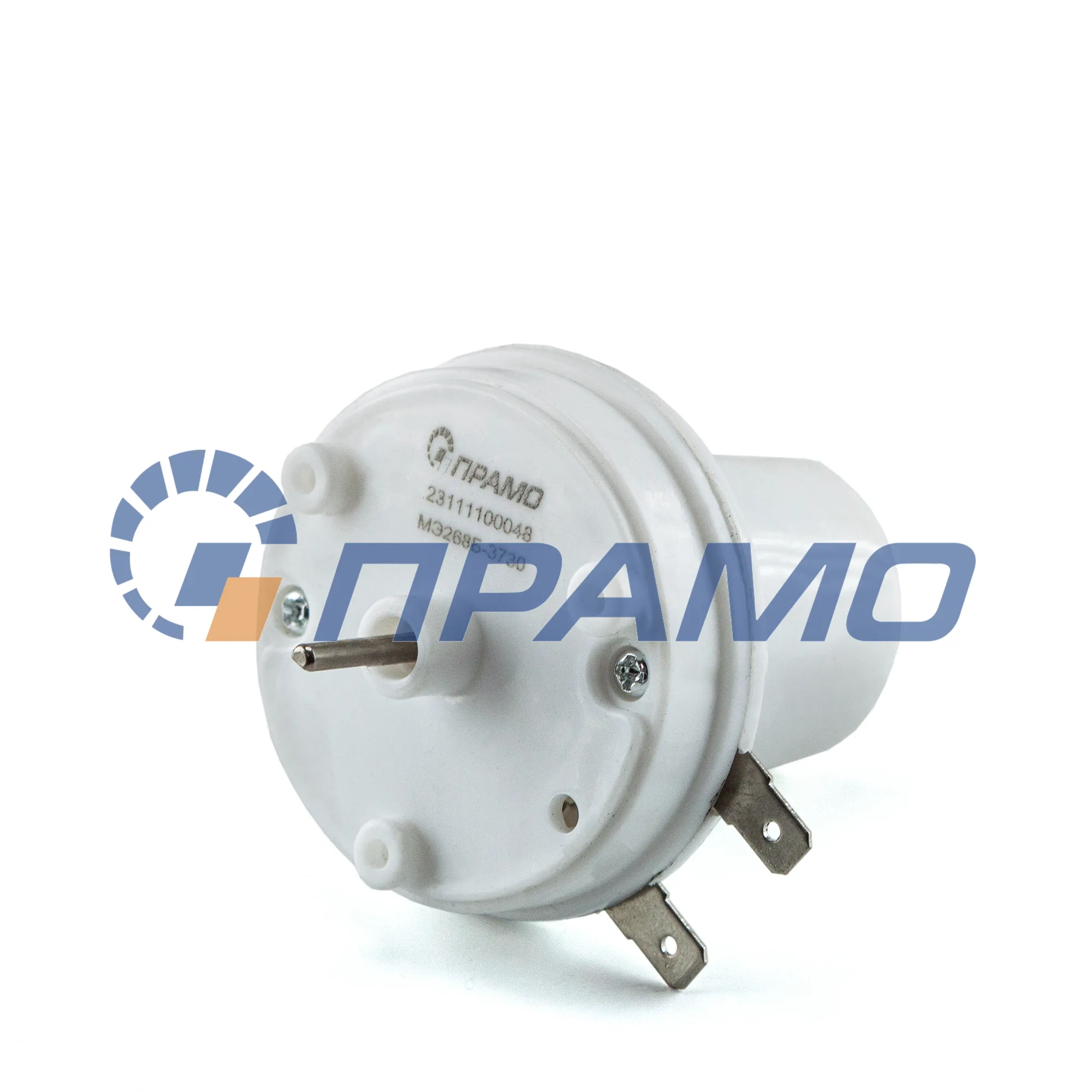 Мотор омывателя для КАМАЗ, МАЗ, БеЛАЗ, ЛАЗ 24V Прамо МЭ268Б-3730