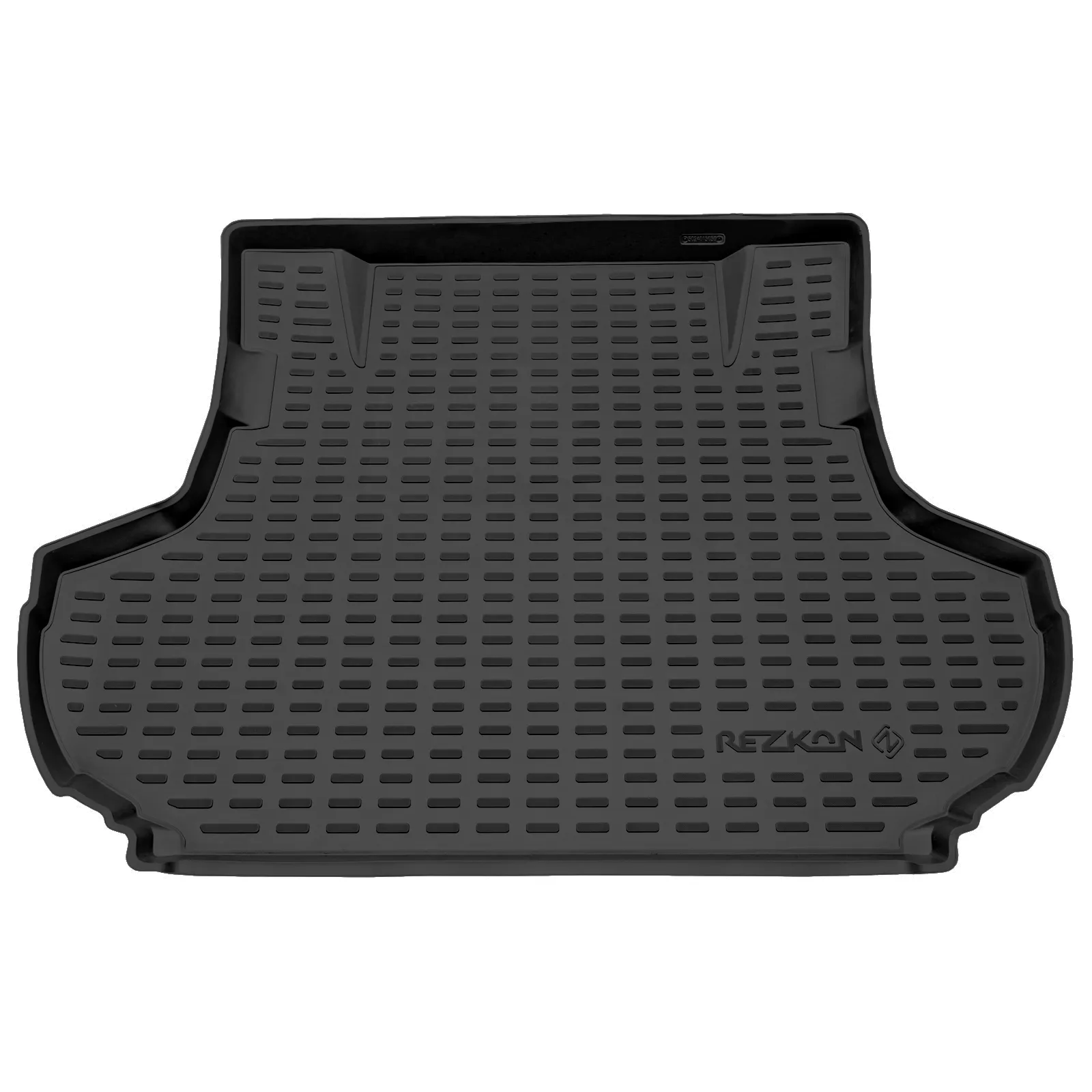 Коврик в багажник Mitsubishi Outlander XL 2007-13 пластик чёрный Rezkon 5024015050