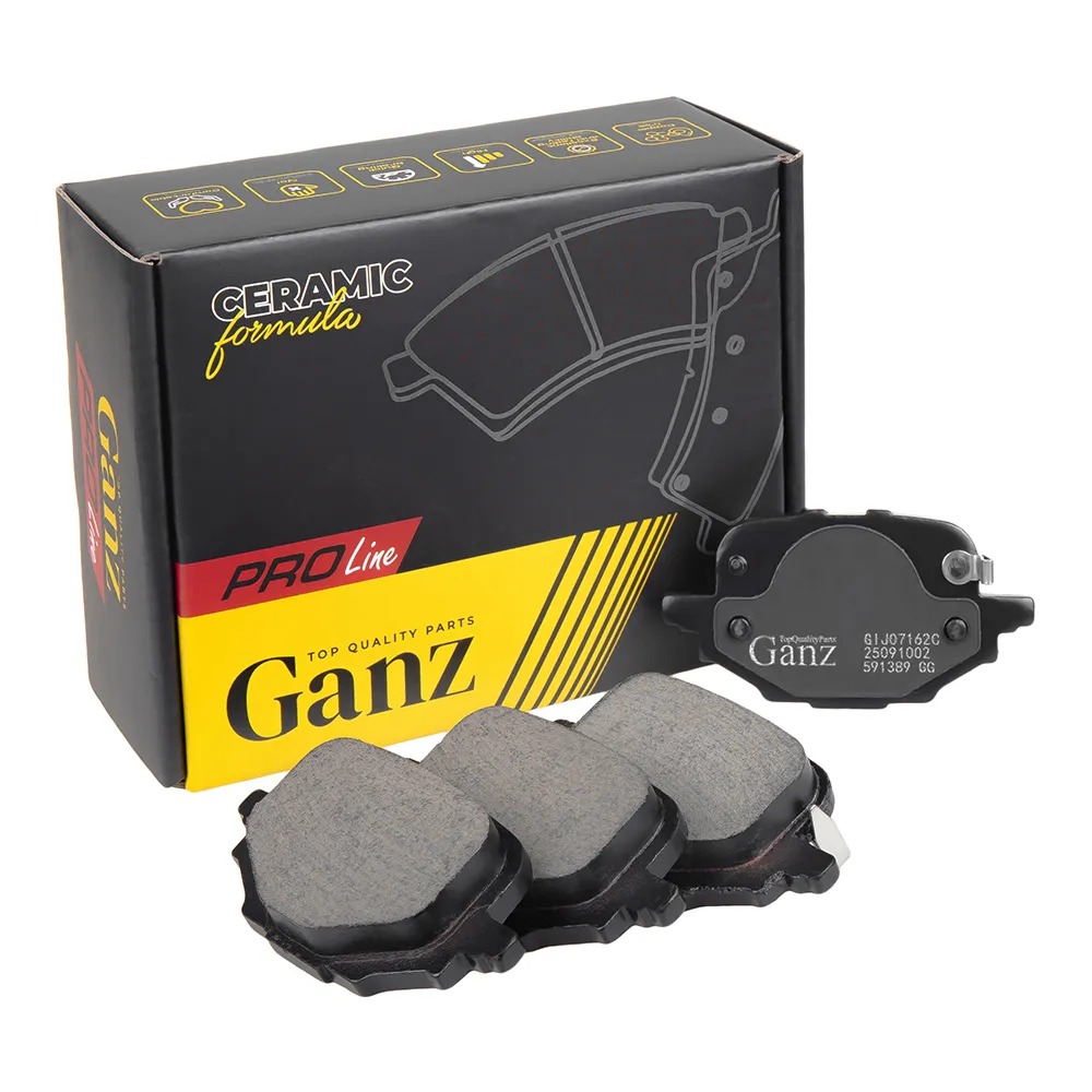 Колодки тормозные задние PRO-Line Ceramic для Changan UNI-V GANZ GIJ07162C