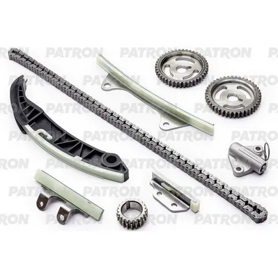 Комплект цепи ГРМ (Цепь-1, Нат-1, Усп-4, Шест-3) HYUNDAI I10 1.2i (G PATRON PTCK145