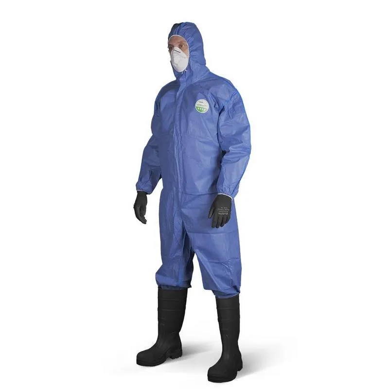 Комбинезон одноразовый защитный с капюшон SafeGard76 синий р-р XXL (ESB428) 830188