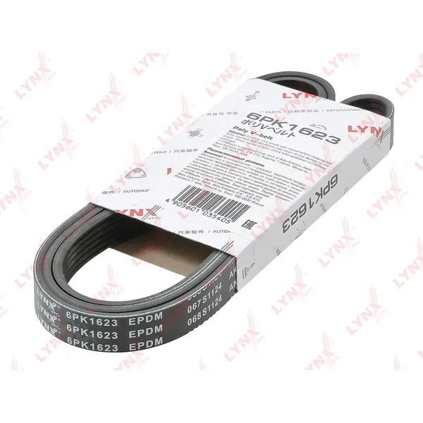 Ремень поликлиновый LYNXauto 6PK1623