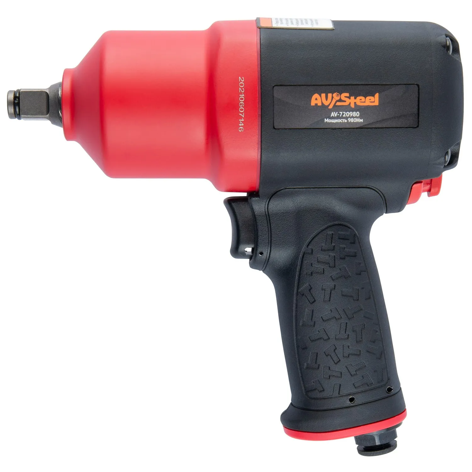 Пневмогайковерт 1/2dr. 980Нм композитный AVSTEEL AV-720980