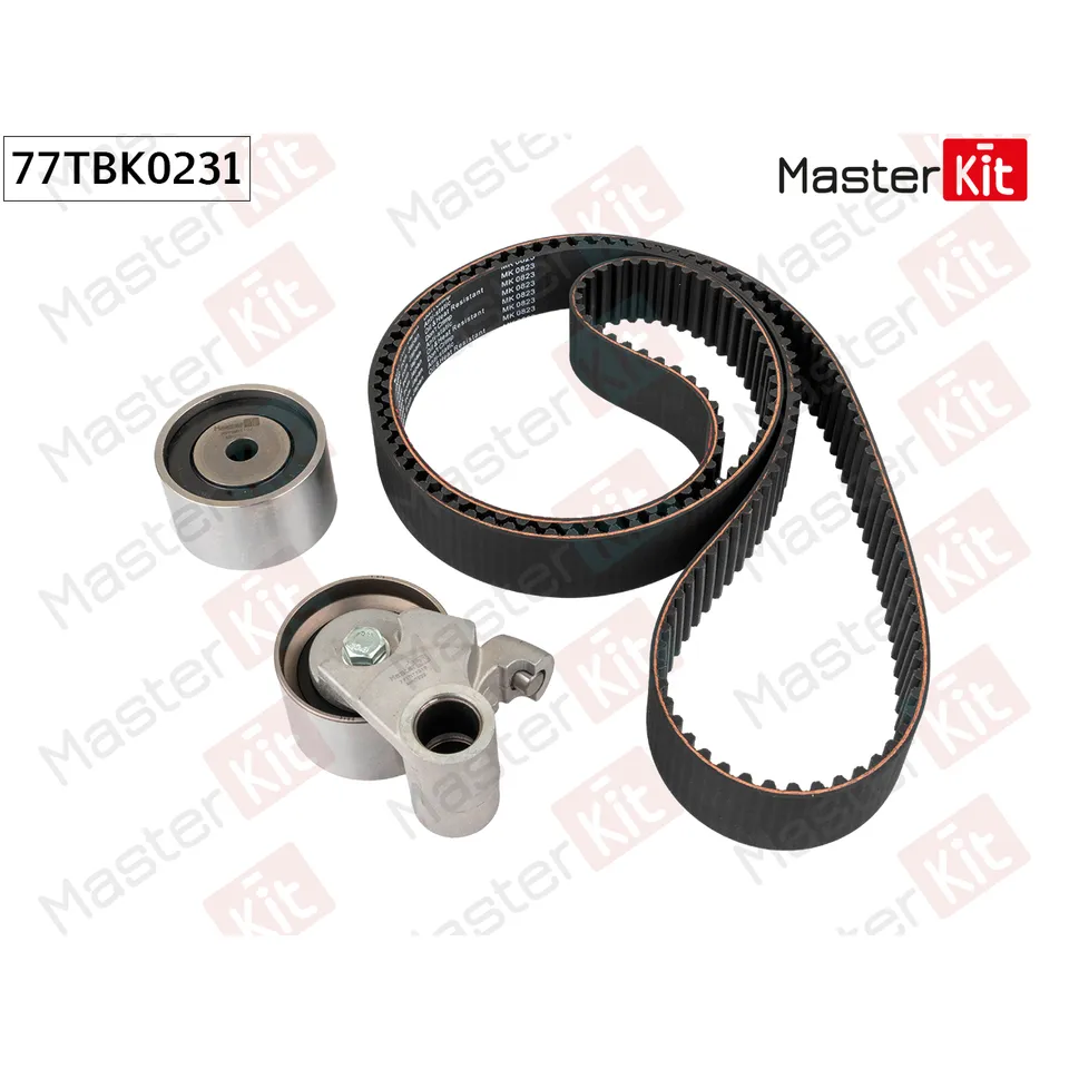 Комплект ремня ГРМ Toyota LAND CRUISER 200 (_J2_) 2007 - MASTERKIT 77TBK0231