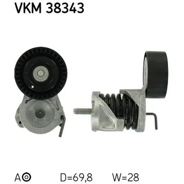 Натяжной ролик SKF VKM38343
