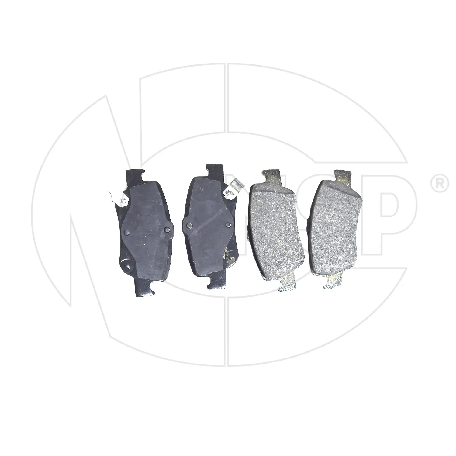 Колодки тормозные задние SKODA Rapid NSP nsp085k0698451b