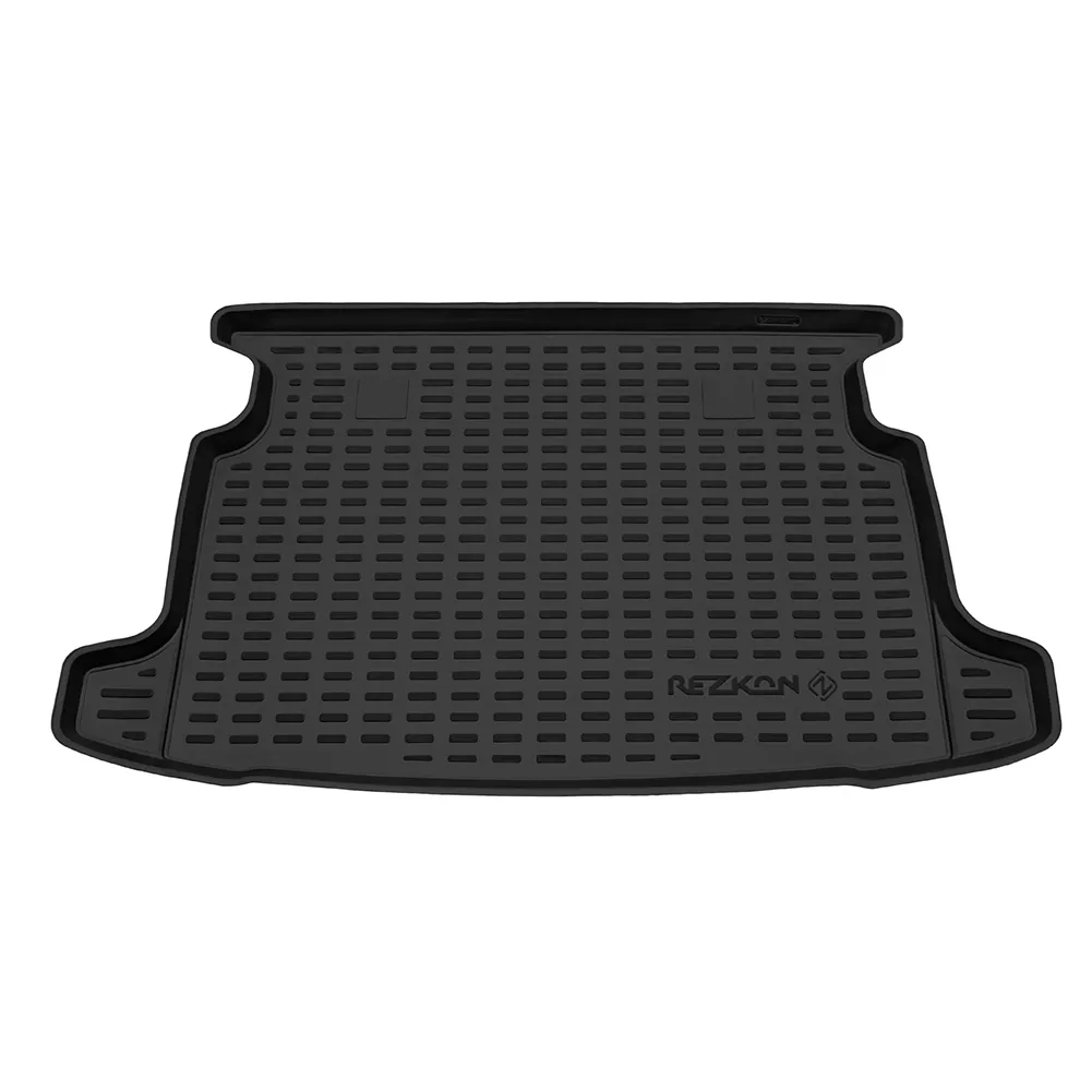 Коврик в багажник Toyota Corolla 2000-2007 хэтчбек пластик чёрный Rezkon 5034015310