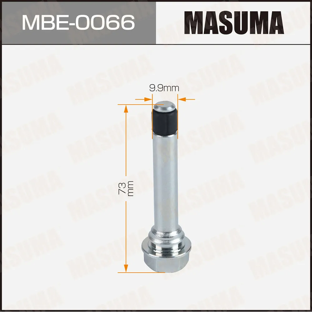 Ремкомплект направляющих тормозного суппорта задн. MASUMA MBE-0066