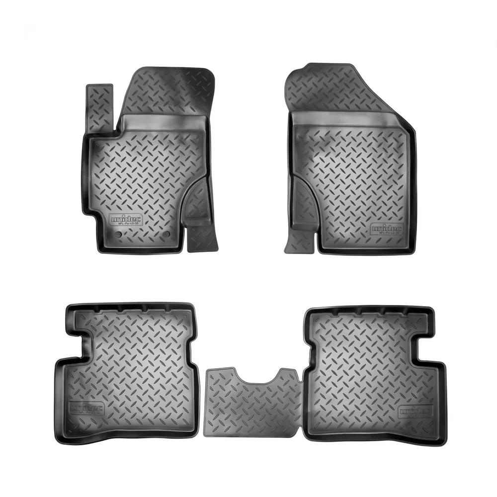 Коврики салонные для Kia Rio (DE) (2005-2010) NORPLAST NPL-Po-43-30