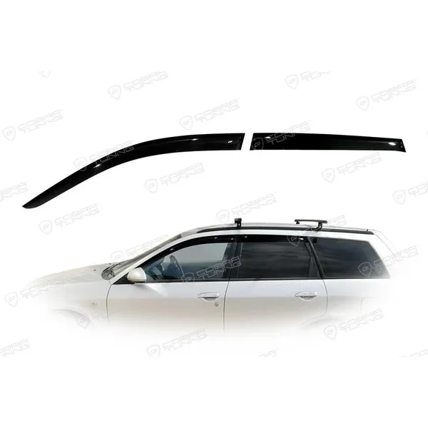Дефлектора на окна Nissan Wingroad (Y11) 1999-2005/ Mazda Familia Van 1999-2006 деф.окон Cobra Tuning N14299