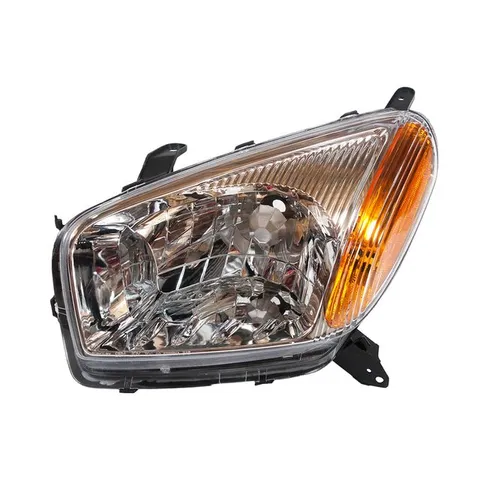 Фара левая с желтым указателем поворота RAV4 2000-2003 Eagle eyes TY678A001L