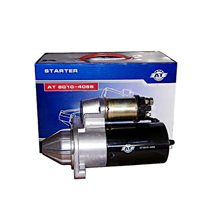 Стартер (на пост. магнитах) (+редуктор)_MOSKVICH 412 67-, 2140/AZLK 77-, шт Auto Technologies Group AT 8010-412S