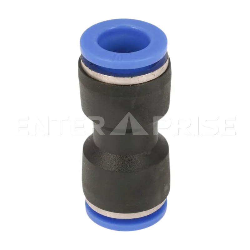 Фитинг прямой d10/10 PUC пластик E111T10