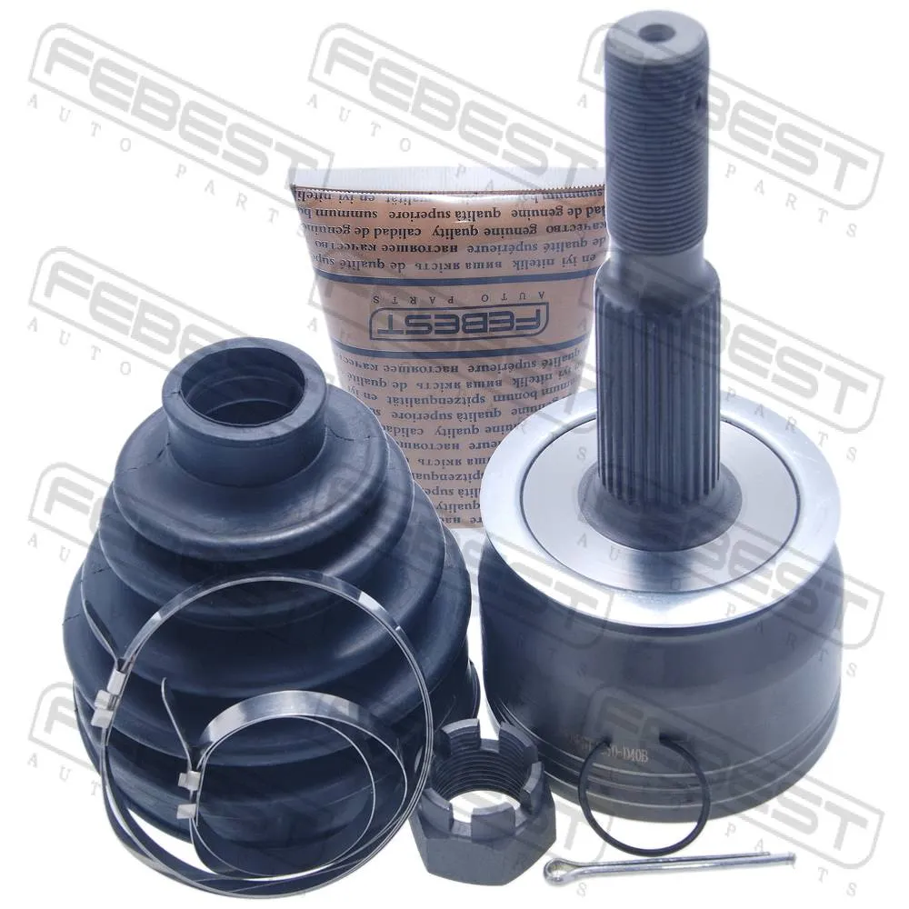 ШРУС наружный 36x67x29 NISSAN NAVARA_THI MAKE D40T 2007.08- [GL] FEBEST 0210-D40B