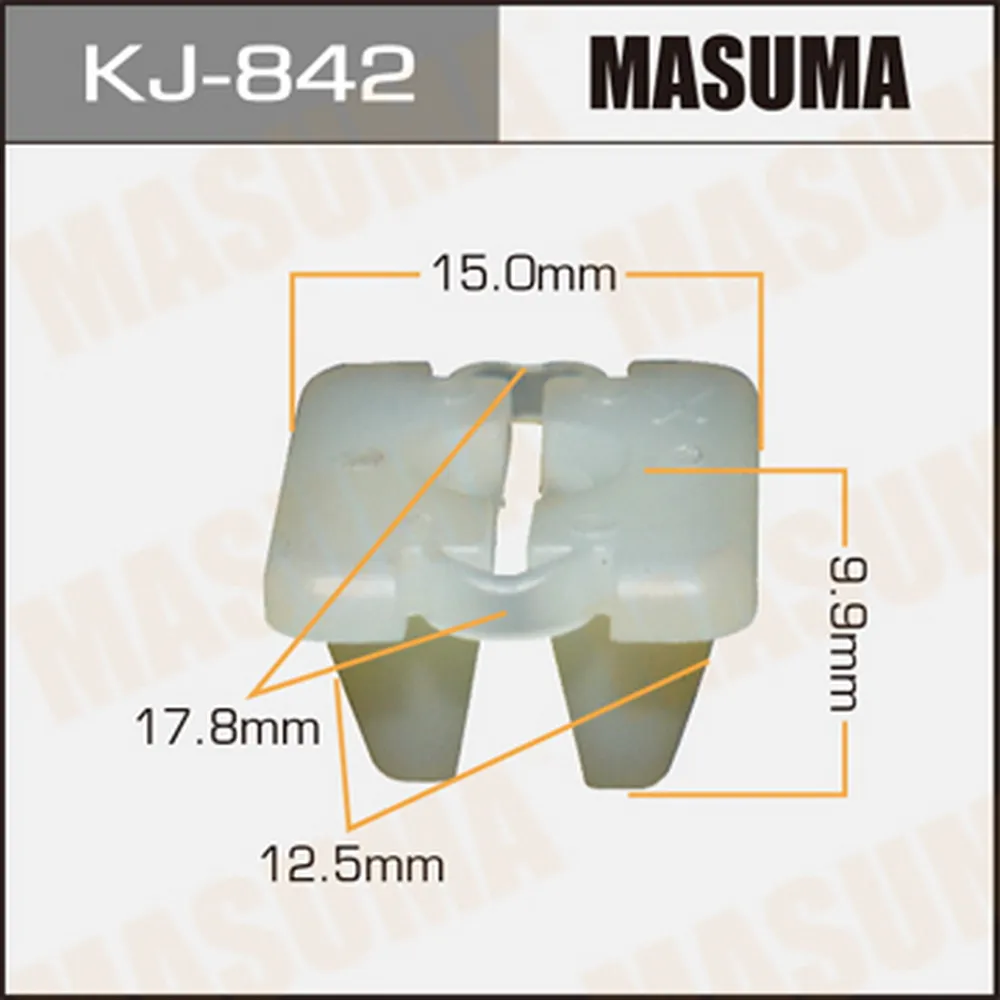 Клипса автомобильная MASUMA KJ-842