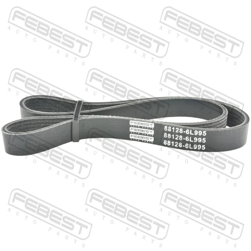 Ремень поликлиновой 6 клинов HONDA CIVIC HYBRID FD3 [JP] FEBEST 88128-6L995