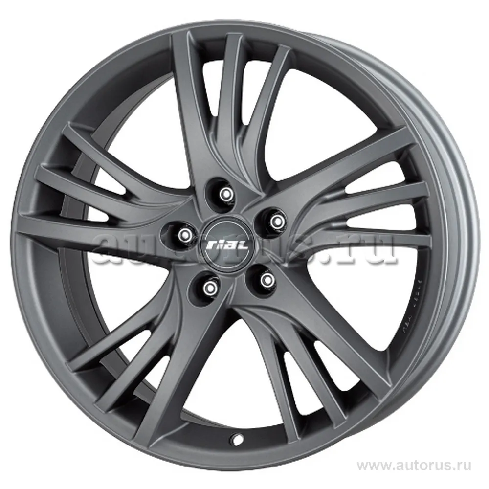 Диск литой R18 8J 5x112/66.5 ET35 Rial Padua Graphite Matt PA80835M828