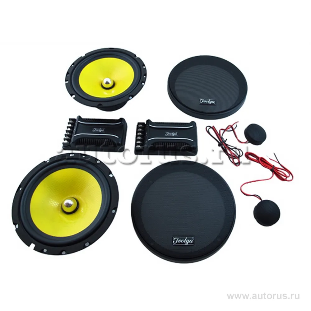 Уценка Колонки IVOLGA HM-65.2, 140Вт, 16 см . компонентные, Уценка, 16 см (6 дюйм.), Max 140 Вт