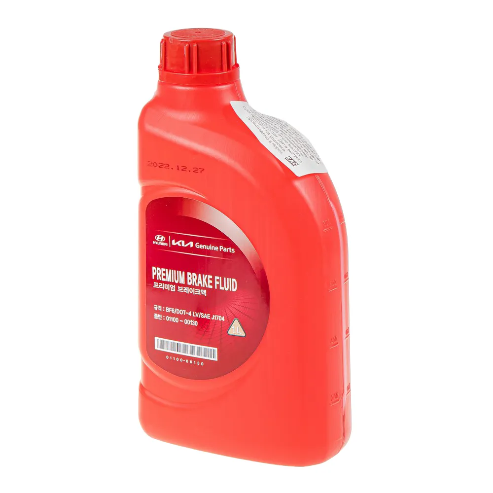 Жидкость тормозная HYUNDAI/KIA Premium Brake Fluid DOT4 1 л 01100-00130