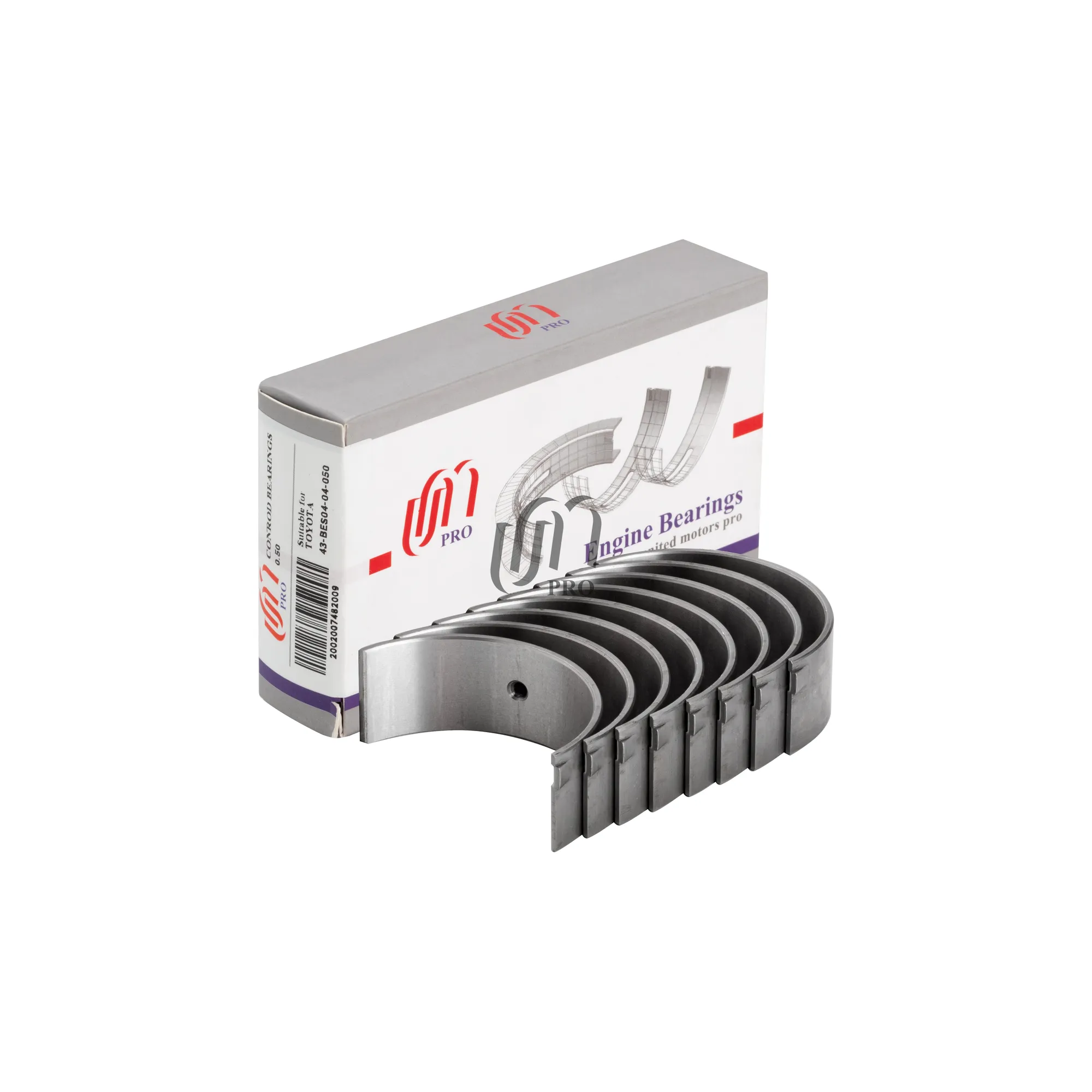 Вкладыши шатунные UNITED MOTORS UMPRO 43BES0404050